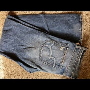 New men’s big star regular length jeans